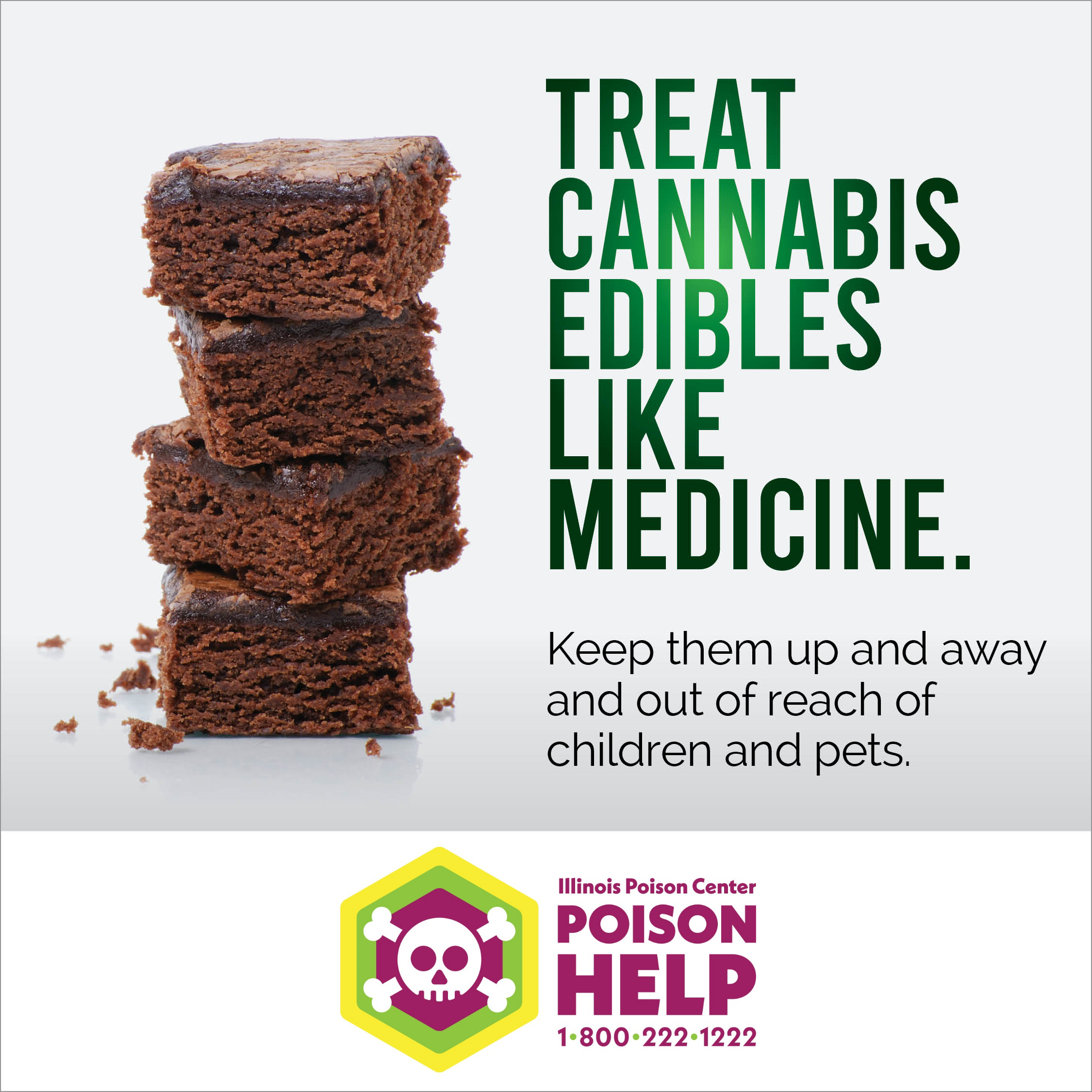 Treat Cannabis edibles like medicine