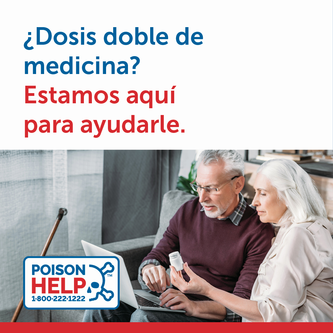 "¿Doble dosis de medicina?" (“Double dose of medicine?”)