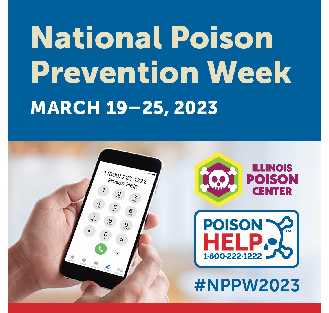 National Poison Prevention Week March 19-25, 2023